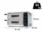 Effeuno EFFE 11 – Pizzaofen – doppelte Backkammer