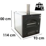 Einbau-Holzbackofen Fontana INC100X65QV