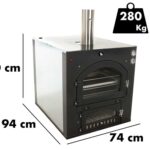 Einbau-Holzbackofen Fontana INC80X45QV