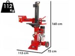Elektrischer Holzspalter Ceccato BULL SPLE6LT – stehend – 400V