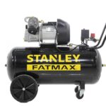Elektrischer Kompressor mit Wagen Stanley DV2 400/10/100, Motor 3 PS – 100 Lt