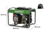 Energy EY-10TB – Benzin-Stromgenerator 8 kW – Dauerleistung 7,2 Dreiphasig