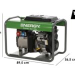 Energy EY-10TB – Benzin-Stromgenerator 8 kW – Dauerleistung 7,2 Dreiphasig