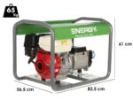 Energy EY-5,5MB – Benzin-Stromgenerator 4,4 kW – Dauerleistung 3,9 – 230V