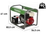 Energy EY-5,5MBE-A – Benzin-Stromgenerator – 4,4 kW – Dauerleistung 3,9 kW Einphasig + ATS