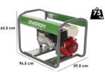 Energy EY-5,5TB – Benzin-Stromgenerator 4,1 kW – Dauerleistung 3,6 Dreiphasig