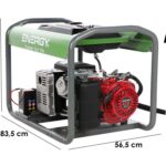 Energy EY-7MBE-A – Benzin-Stromgenerator – 6 kW – Dauerleistung 5,4 kW Einphasig + ATS