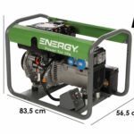 Energy EY-7MDE AVR – Diesel Stromerzeuger mit AVR 5 kW – Dauerleistung 4,5 Einphasig