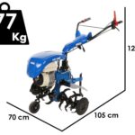 EuroMech YET 280 – Benzin-Motorhacke – 6,5 PS – Honda GP200