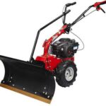 Eurosystems M210 – Mehrzweckgerät mit Schneeschild – mit B&S 450 Benzinmotor
