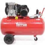 Ferrua FB28/100 CM2 – Elektrischer Kompressor mit Riemenantrieb – Motor 2 PS – 100 Lt