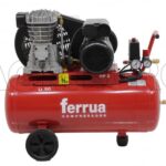 Ferrua FB28/50 CM2 – Elektrischer Kompressor mit Riemenantrieb – Motor 2PS – 50Lt