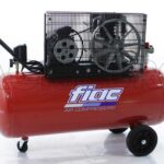FIAC AB 300/598 – Drehstrombetriebener Elektroluftkompressor mit Riemenantrieb – 5,5-PS-Motor – 270 Liter