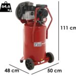 FINI Advanced MK 103-90V-3M – Elektrischer stehender Kompressor – Motor 3 PS