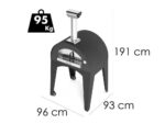 Fontana Capri – Holzbackofen für den Außenbereich
