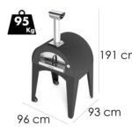 Fontana Capri – Holzbackofen für den Außenbereich