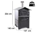 Fontana Gusto – Holzbackofen für den Außenbereich 100X65 cm