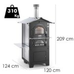 Fontana Gusto – Holzbackofen für den Außenbereich 80X45 cm