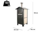 Fontana ITALIA PREMIUM – Holzbackofen für den Außenbereich 57×42