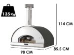 Fontana Mangiafuoco – Holzbackofen – Anthrazit
