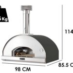 Fontana Mangiafuoco – Holzbackofen – Anthrazit