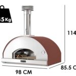 Fontana Mangiafuoco – Holzbackofen – Rot