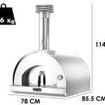 Fontana Margherita – Holzbackofen – Edelstahl