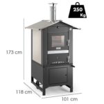 Fontana People – Holzbackofen für den Außenbereich 80X45 cm