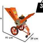 Forest Master FM4DDE-EU – Elektrischer Häcksler – 4 PS