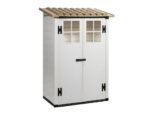 Garofalo Tuscany Evo 100 – Gartenhaus – Mit Fenstern und Doppelflügeltür – 122,5 x 82,5 x 201 cm – Bild 3
