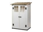 Garofalo Tuscany Evo 100 – Gartenhaus – Mit Fenstern und Doppelflügeltür – 122,5 x 82,5 x 201 cm – Bild 4