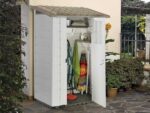 Garofalo Tuscany Evo 100 – Gerätehaus – Mit Fenster und einflügeliger Tür – 122.5×82.5×201 cm