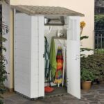 Garofalo Tuscany Evo 100 – Gerätehaus – Mit Fenster und einflügeliger Tür – 122.5×82.5×201 cm
