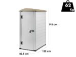 Garofalo Tuscany Evo 100 Reverso – Geräteschuppen – Mit reversibler Tür – 82.5x122x195 cm – Bild 2