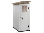 Garofalo Tuscany Evo 100 Terrace – Gerätehaus – Mit Fenster und einflügeliger Tür – 82,5×122,5×201 cm – Bild 4