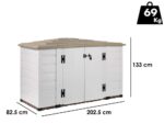 Garofalo Tuscany Evo 200 – Werkzeugkasten – 202.5×82.5×133 cm – Bild 2