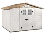 Garofalo Tuscany Evo 280 – Gartenhaus – Mit Fenstern und Doppelflügeltür – 282.5×242.5×225 cm – Bild 3