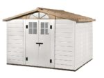 Garofalo Tuscany Evo 280 – Gartenhaus – Mit Fenstern und Doppelflügeltür – 282.5×242.5×225 cm – Bild 4