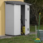 Garofalo Urban 100 – Gerätehaus – Mit versetzter Tür – 122,5 x 82,5 x 201 cm