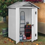 Garofalo Urban 120 – Gerätehaus – Mit Doppeltür – 122,5 x 122,5 x 214 cm