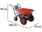 GeoTech CAR 300T-100 – Akku-Schubkarre – Akku 40V 6 Ah