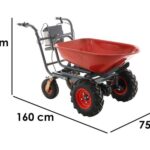 GeoTech CAR 300T-100 – Akku-Schubkarre – Akku 40V 6 Ah