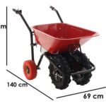 GeoTech CAR 300T – Akku-Schubkarre -80 – Akku 40V 6 Ah