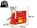 GeoTech EWPM200T – Pelletpresse 400V – Pelletherstellung für die Heizung