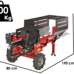 GeoTech LS12-50 HG – Holzspalter mit Verbrennungsmotor – horizontal