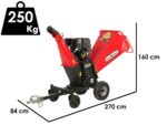 GeoTech PCS 160 BSE PRO – Profi Häcksler Schredder – Motor B&S XR2100