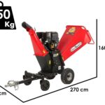GeoTech PCS 160 BSE PRO – Profi Häcksler Schredder – Motor B&S XR2100
