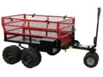 GeoTech-Pro E-Truck 600 – Batteriebetriebene Schubkarre mit Anhänger – Akku 48V 15Ah – Bild 4