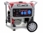 GeoTech Pro GGP 6500 – Benzin-Stromerzeuger mit Rädern und AVR-Regelung 5.4 kW – Dauerleistung 5 kW – 230V