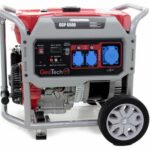 GeoTech Pro GGP 6500 – Benzin-Stromerzeuger mit Rädern und AVR-Regelung 5.4 kW – Dauerleistung 5 kW – 230V